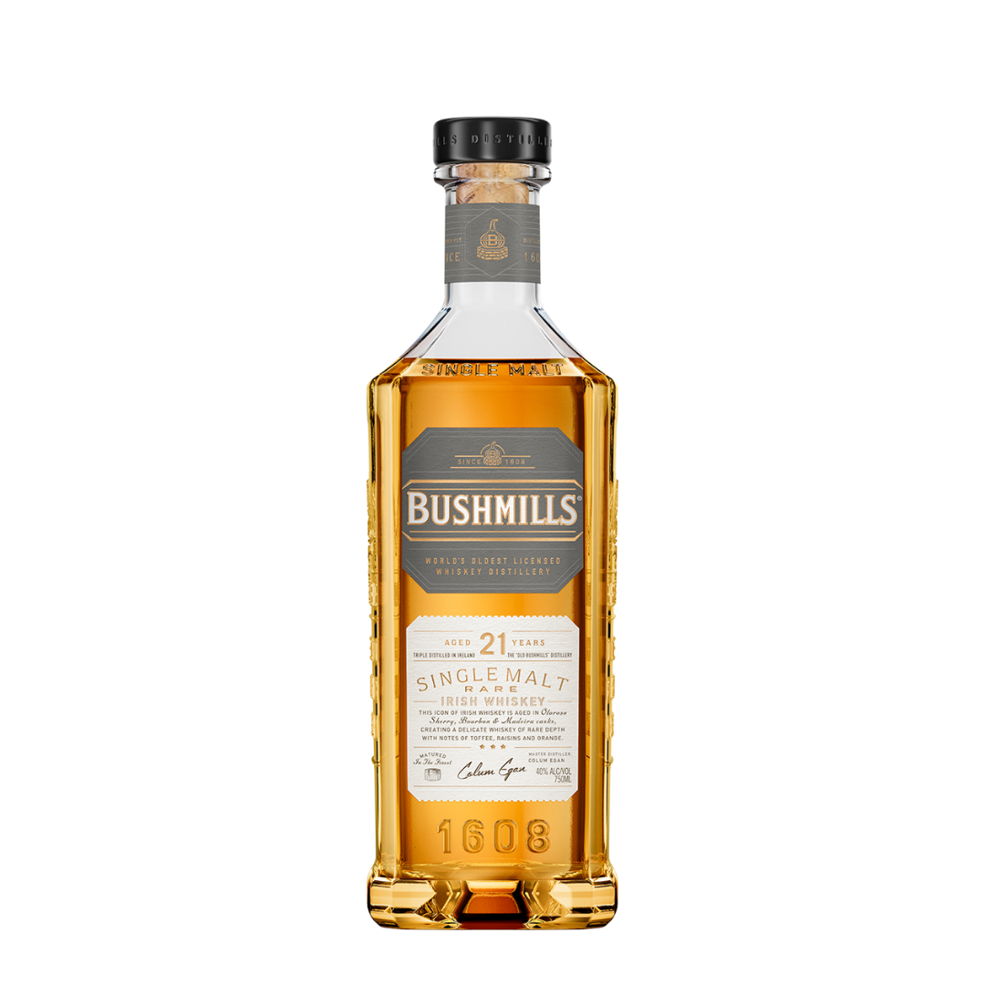 BUSHMILLS SINGLE MALT 21 Y.O.