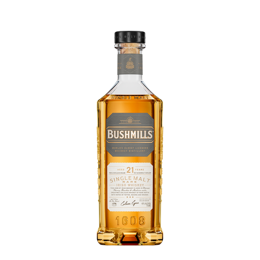 BUSHMILLS SINGLE MALT 21 Y.O.