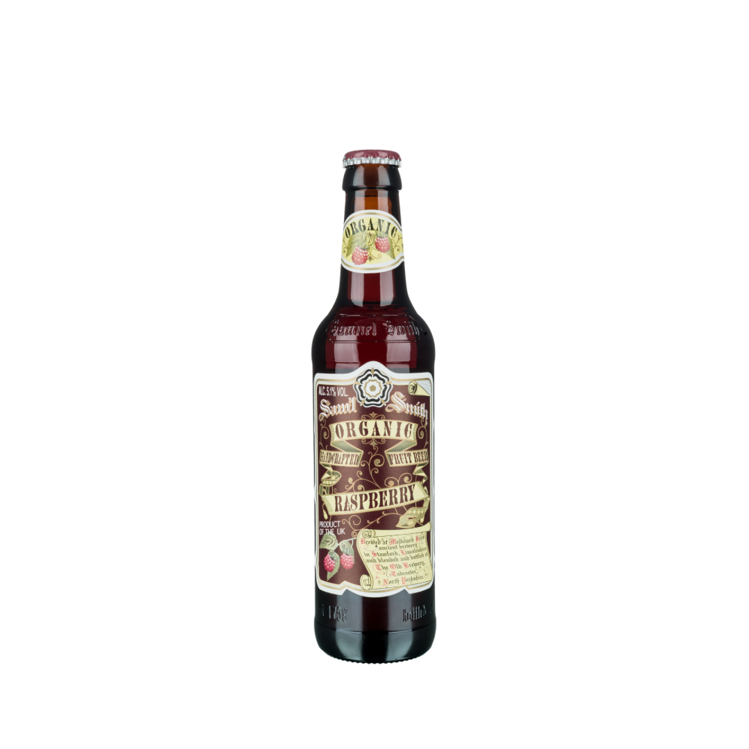 Samuel Smith Organic Raspberry Fruit beer 355ml.