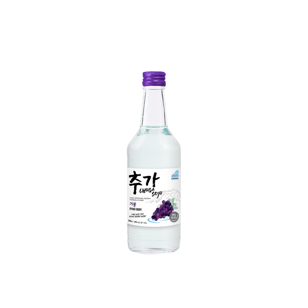 Chuga Soju Kyoho Grape Acl10% 360ml.