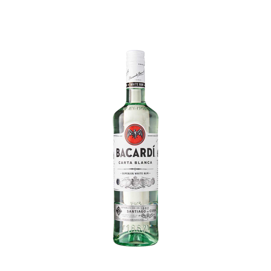 Bacardi Carta Blanca White Rum 750ml.