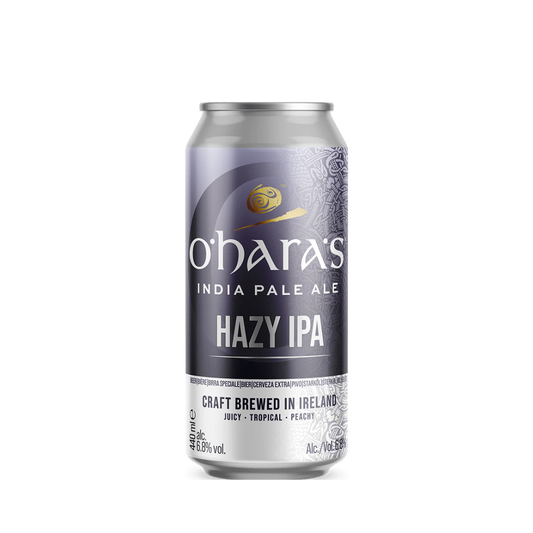 O'hara’s Hazy IPA 6.8% 440ml.