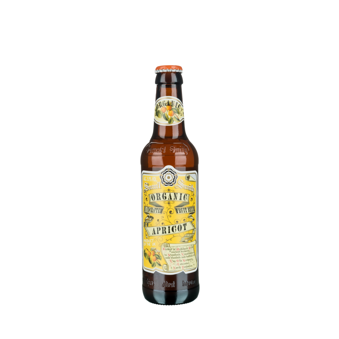 Samuel Smith Organic Apricot Fruit beer Bottle 355ml.