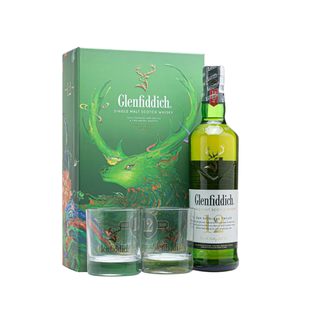 Glenfiddich 12Y New Year Gift Pack 2025