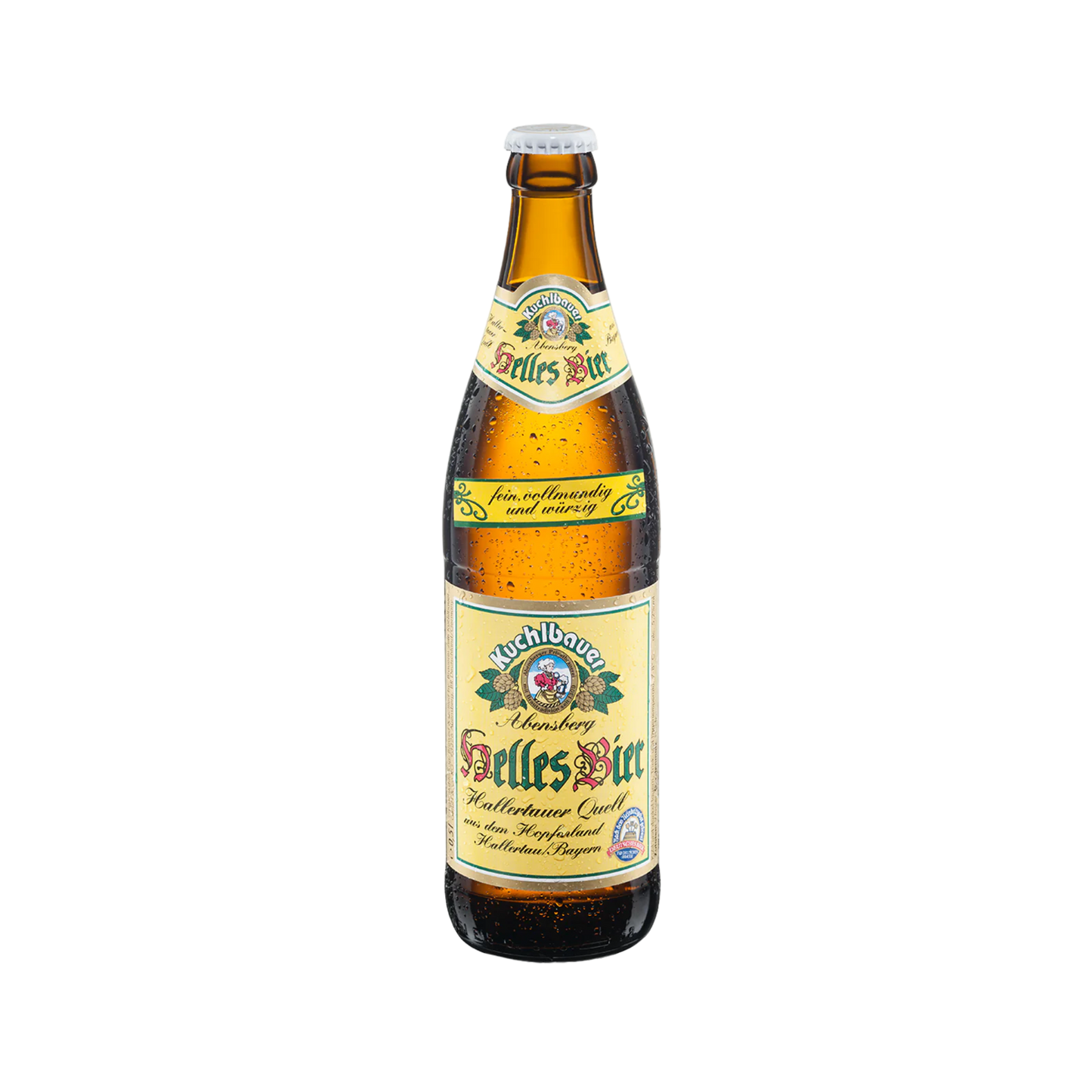 Kuchlbauer Lager Beer Helles Bottle 5.2% 500ml.
