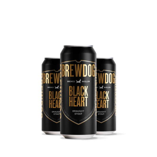 Brewdog Black Heart Stout 4.1% 440ml.